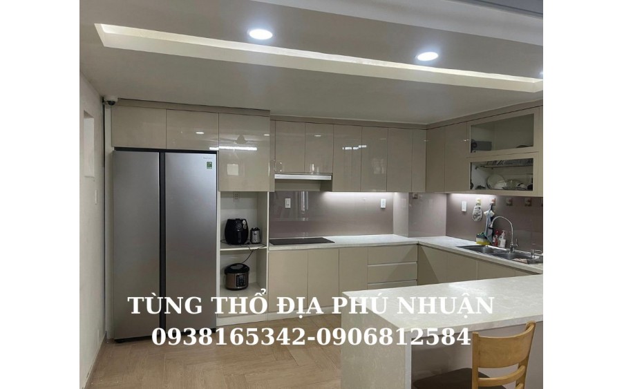 BÁN NHÀ HẺM XE HƠI PHÚ NHUẬN,BIỆT THỰ HỒ BIỂU CHÁNH 82M2 5 TẦNG FULL NỘI THẤT NHỈNH 17 TỶ.